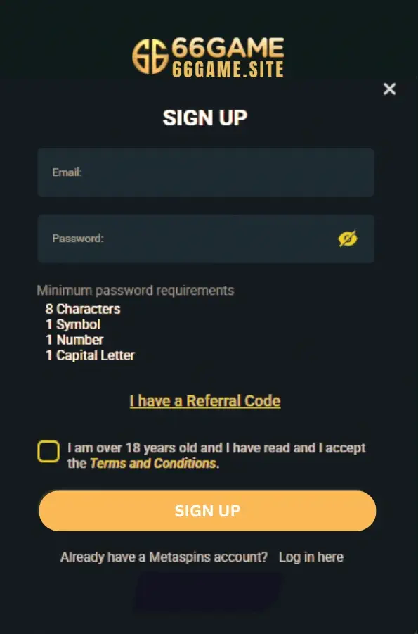 register and login